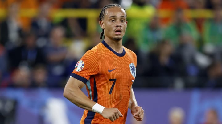 Xavi Simons, avec les Pays-Bas à l'Euro 2024