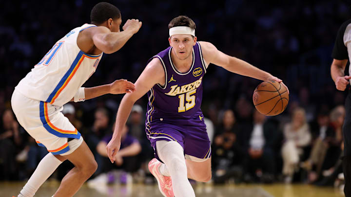 Los Angeles Lakers guard Austin Reaves is an interesting prop target in Game 1. 