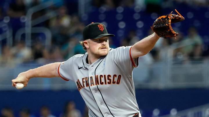 San Francisco Giants starting pitcher Logan Webb San Francisco Giants starting pitcher Logan Webb