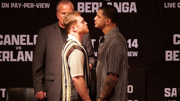 Canelo Alvarez v Edgar Berlanga - Press Conference