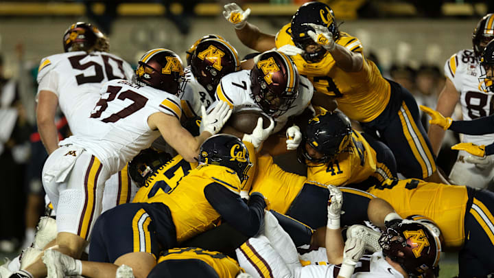 Cal makes a goal-line stop against Minnesota