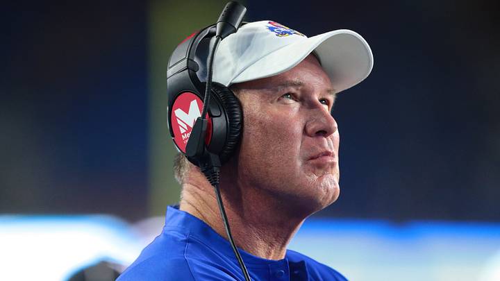 Kansas football head coach Lance Leipold Kansas football head coach Lance Leipold