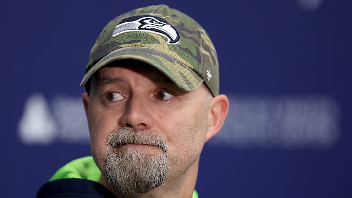 Ryan Grubb of the Seattle Seahawks