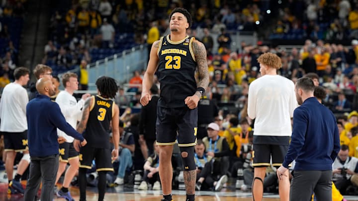 All eyes will be on the health of Michigan star Yaxel Lendeborg. 
