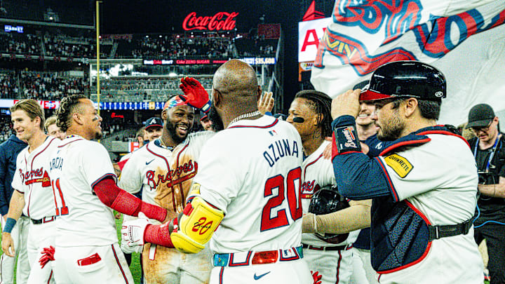 Miami Marlins v Atlanta Braves