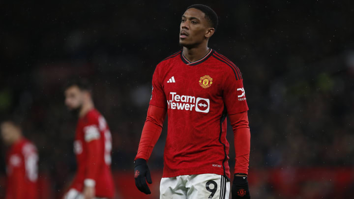 Anthony Martial has missed Man Utd's last few games through illness
