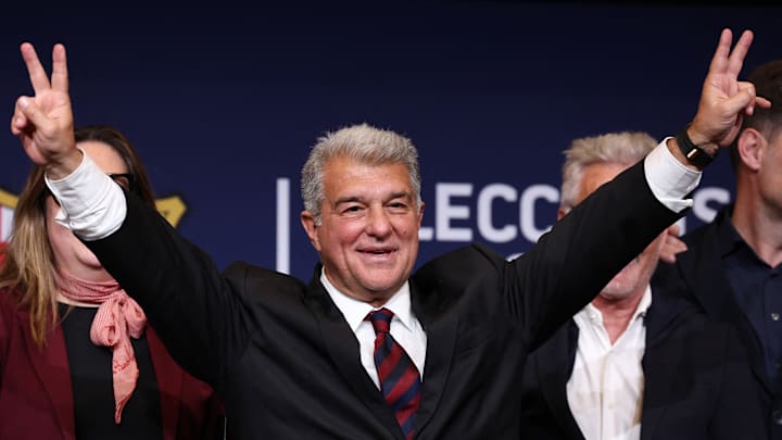 Joan Laporta peut se réjouir de ses jeunes. Joan Laporta peut se réjouir de ses jeunes.