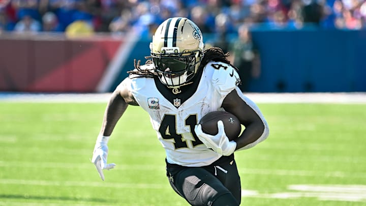 New Orleans Saints running back Alvin Kamara 
