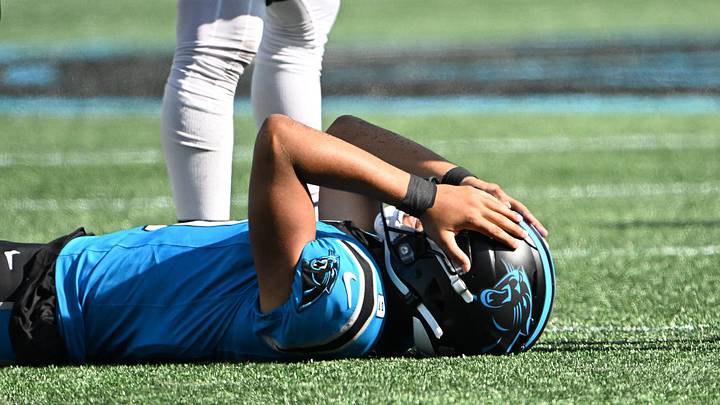 Carolina Panthers quarterback Bryce Young