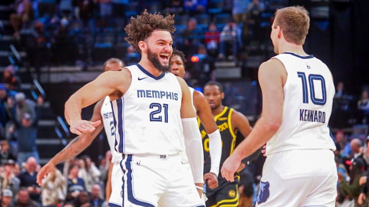 Memphis Grizzlies forward David Roddy.