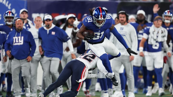  New York Giants wide receiver Lil'Jordan Humphrey 