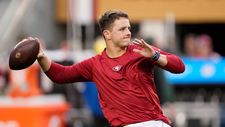 San Francisco 49ers quarterback Brock Purdy (13)