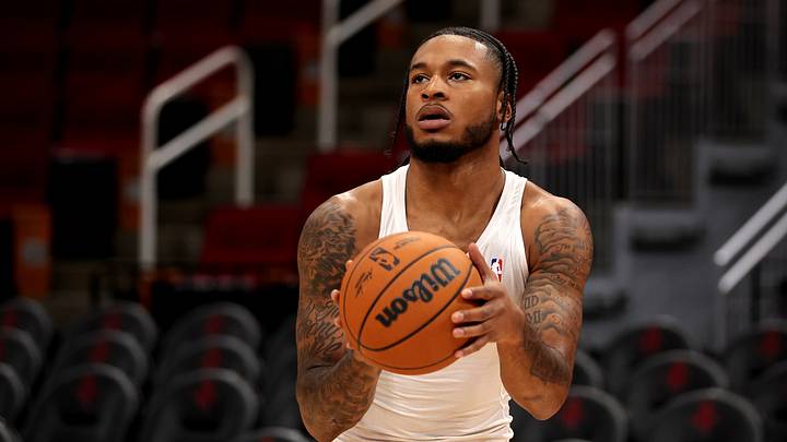 Nov 2, 2024; Houston, Texas, USA; Houston Rockets guard Cam Whitmore (7) warms up prior to the game against the Golden State Warriors at Toyota Center. Mandatory Credit: Erik Williams-Imagn Images Nov 2, 2024; Houston, Texas, USA; Houston Rockets guard Cam Whitmore (7) warms up prior to the game against the Golden State Warriors at Toyota Center. Mandatory Credit: Erik Williams-Imagn Images