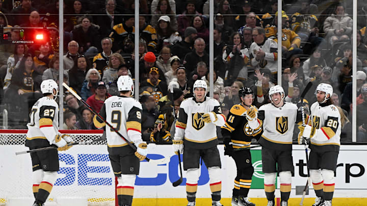 Vegas Golden Knights v Boston Bruins