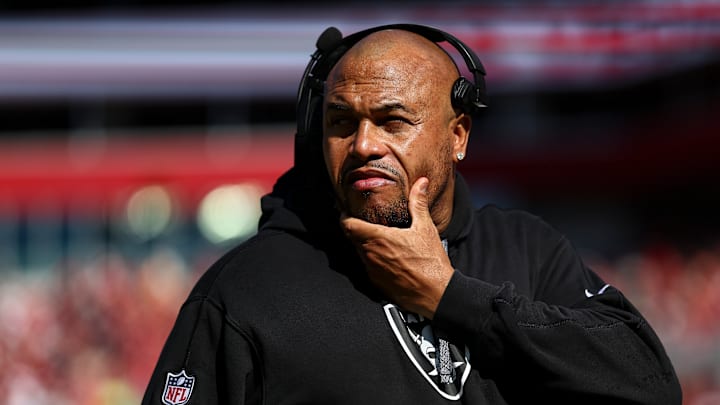 Antonio Pierce of the Las Vegas Raiders.