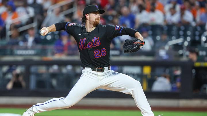 Jun 12, 2026; New York City, New York, USA; New York Mets starting pitcher Nolan McLean (26) pitches in the first inning against the Atlanta Braves at Citi Field. Mandatory Credit: Wendell Cruz-Imagn Images Jun 12, 2026; New York City, New York, USA; New York Mets starting pitcher Nolan McLean (26) pitches in the first inning against the Atlanta Braves at Citi Field. Mandatory Credit: Wendell Cruz-Imagn Images