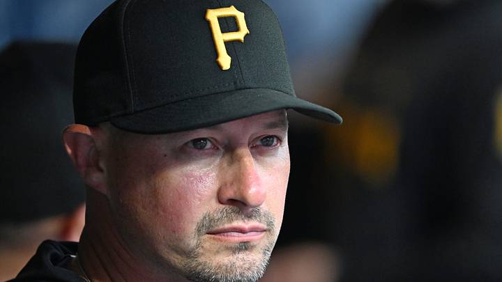 Jun 29, 2026; Philadelphia, Pennsylvania, USA; Pittsburgh Pirates manager Don Kelly (12) in the dugout against the Philadelphia Phillies at Citizens Bank Park. Mandatory Credit: Eric Hartline-Imagn Images Jun 29, 2026; Philadelphia, Pennsylvania, USA; Pittsburgh Pirates manager Don Kelly (12) in the dugout against the Philadelphia Phillies at Citizens Bank Park. Mandatory Credit: Eric Hartline-Imagn Images