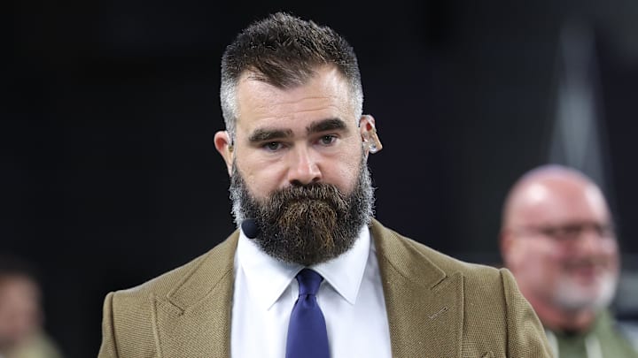 ESPN broadcaster Jason Kelce ESPN broadcaster Jason Kelce