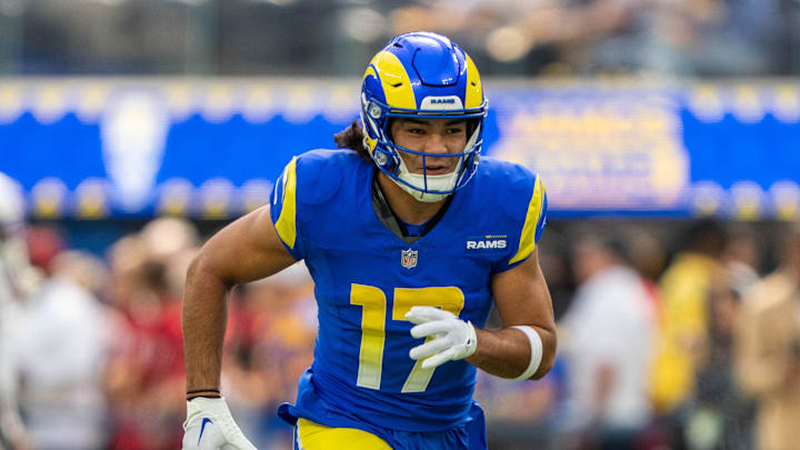 Los Angeles Rams wide receiver Puka Nacua.