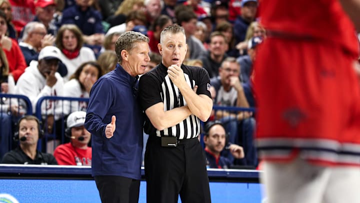 Gonzaga head coach Mark Few. Gonzaga head coach Mark Few.