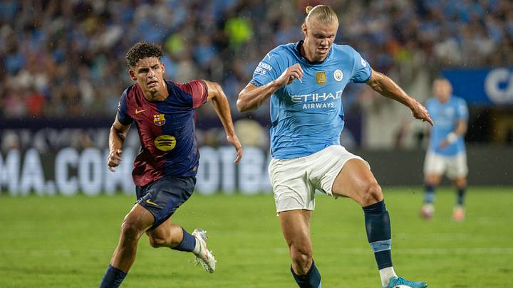 Manchester City v FC Barcelona - Pre-Season Friendly Manchester City v FC Barcelona - Pre-Season Friendly