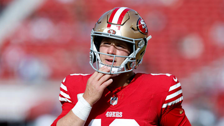 San Francisco 49ers quarterback Brock Purdy (13)