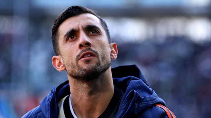 Mattia Perin of Juventus Fc looks on during the Serie A... Mattia Perin of Juventus Fc looks on during the Serie A...