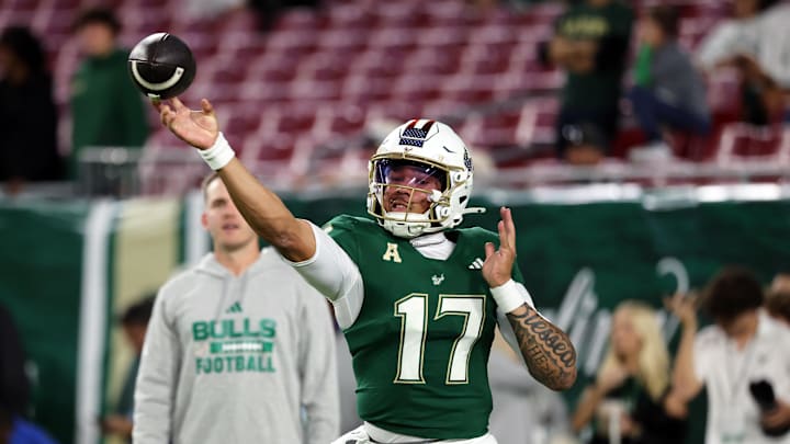 Auburn QB Byrum Brown comes off a productive season at USF and may take college football by surprise.