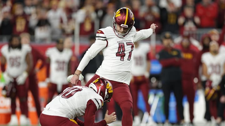 Former Washington Commanders place kicker Zane Gonzalez