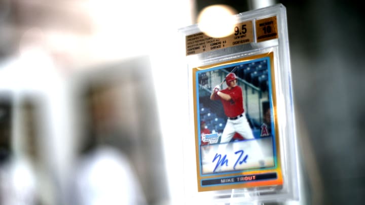 Una tarjeta con la imagen de Mike Trout es la más cara de la historia 