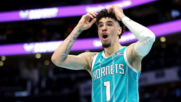 LaMelo Ball, Charlotte Hornets LaMelo Ball, Charlotte Hornets