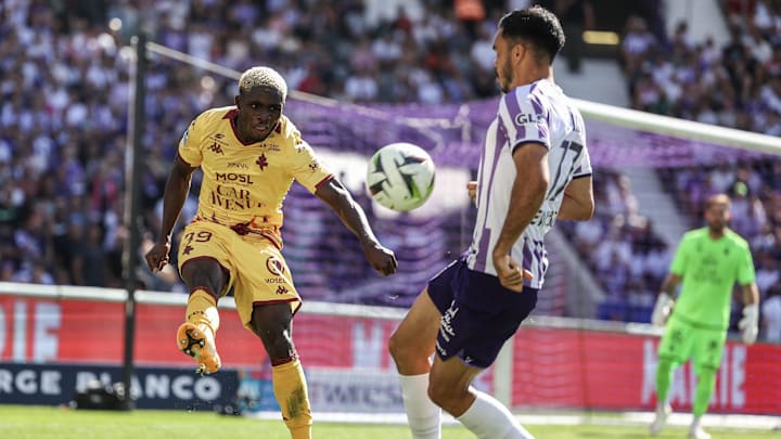 Koffi Kouao im Einsatz für den FC Metz Koffi Kouao im Einsatz für den FC Metz