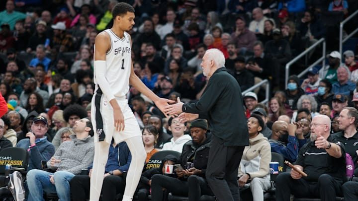 Victor Wembanyama, Gregg Popovich