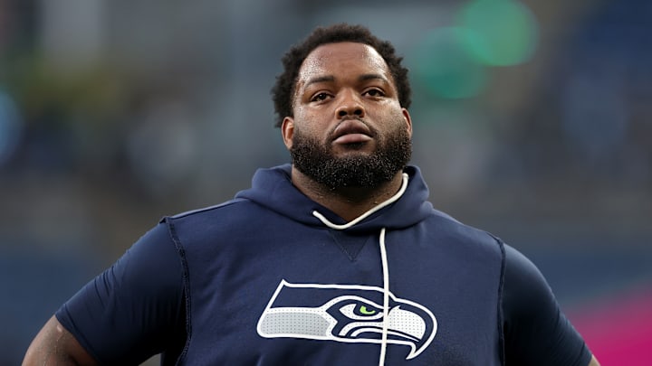 Anthony Bradford of the Seattle Seahawks