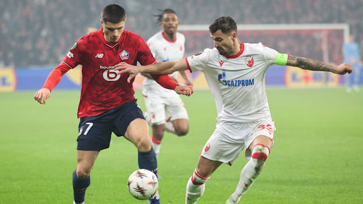 Le LOSC retrouve l'Etoile Rouge de Belgrade ce jeudi en barrage retour d'Europa League