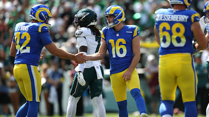 Los Angeles Rams kicker Joshua Karty (16)