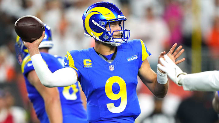 Los Angeles Rams quarterback Matthew Stafford (9)