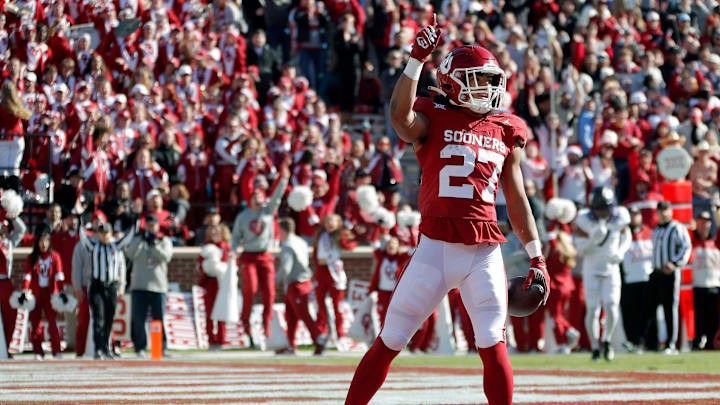 Oklahoma Sooners running back Gavin Sawchuk Oklahoma Sooners running back Gavin Sawchuk