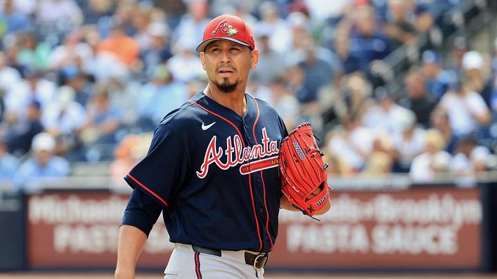 The Braves recalled Carlos Carrasco for the third time this season