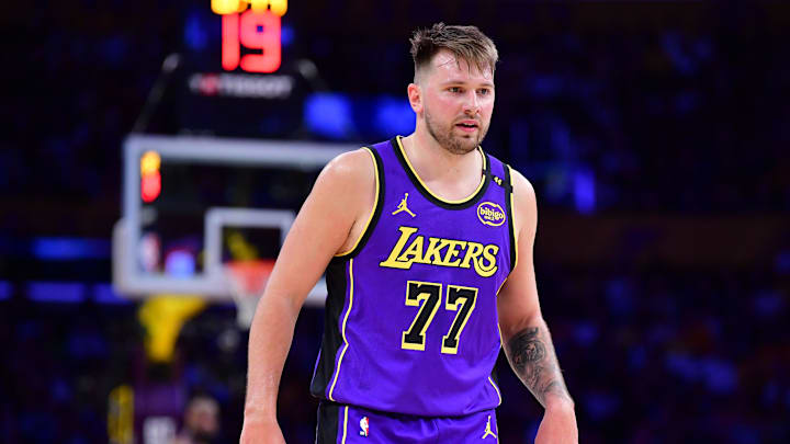 Los Angeles Lakers guard Luka Doncic.