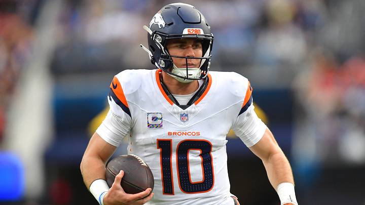 The Denver Broncos and quarterback Bo Nix are favored in Week 7. The Denver Broncos and quarterback Bo Nix are favored in Week 7.