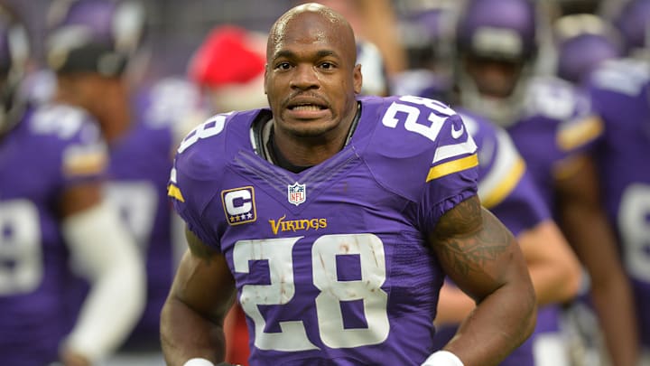 Former Minnesota Vikings RB Adrian Peterson
