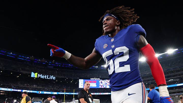 New York Giants linebacker Arvell Reese