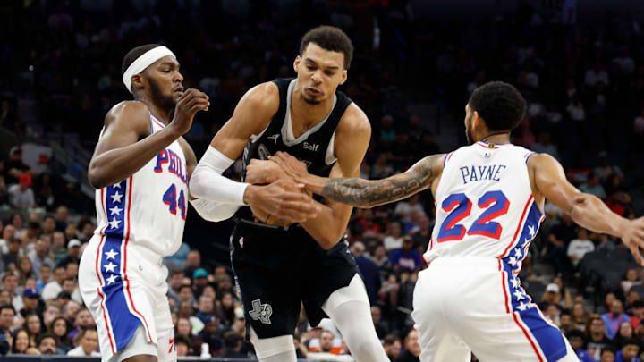Philadelphia 76ers v San Antonio Spurs