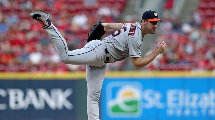 Houston Astros starting pitcher Justin Verlander. Houston Astros starting pitcher Justin Verlander.