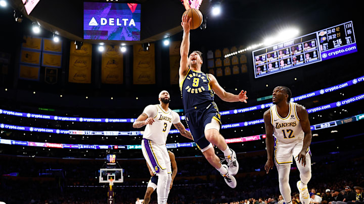 Indiana Pacers v Los Angeles Lakers