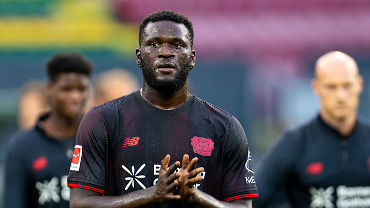 Victor Boniface auf dem Weg nach Bremen