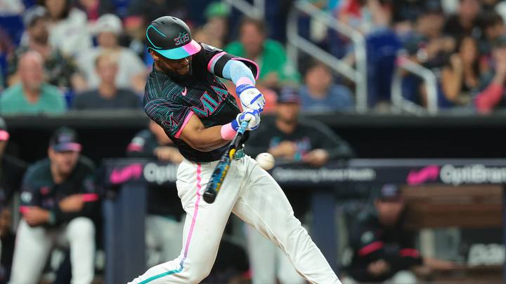 Miami Marlins shortstop Otto Lopez Mandatory Credit: Sam Navarro-Imagn Images