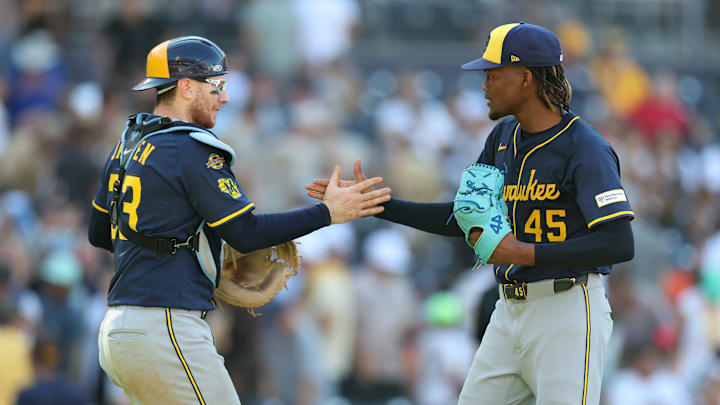 Abner Uribe - Milwaukee Brewers v San Diego Padres