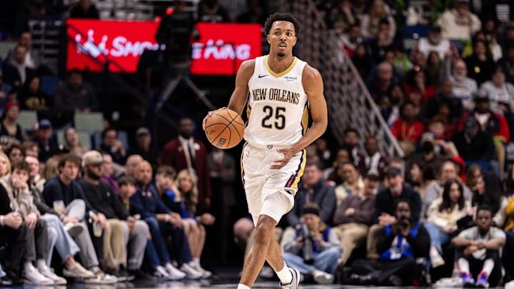 New Orleans Pelicans forward Trey Murphy III.